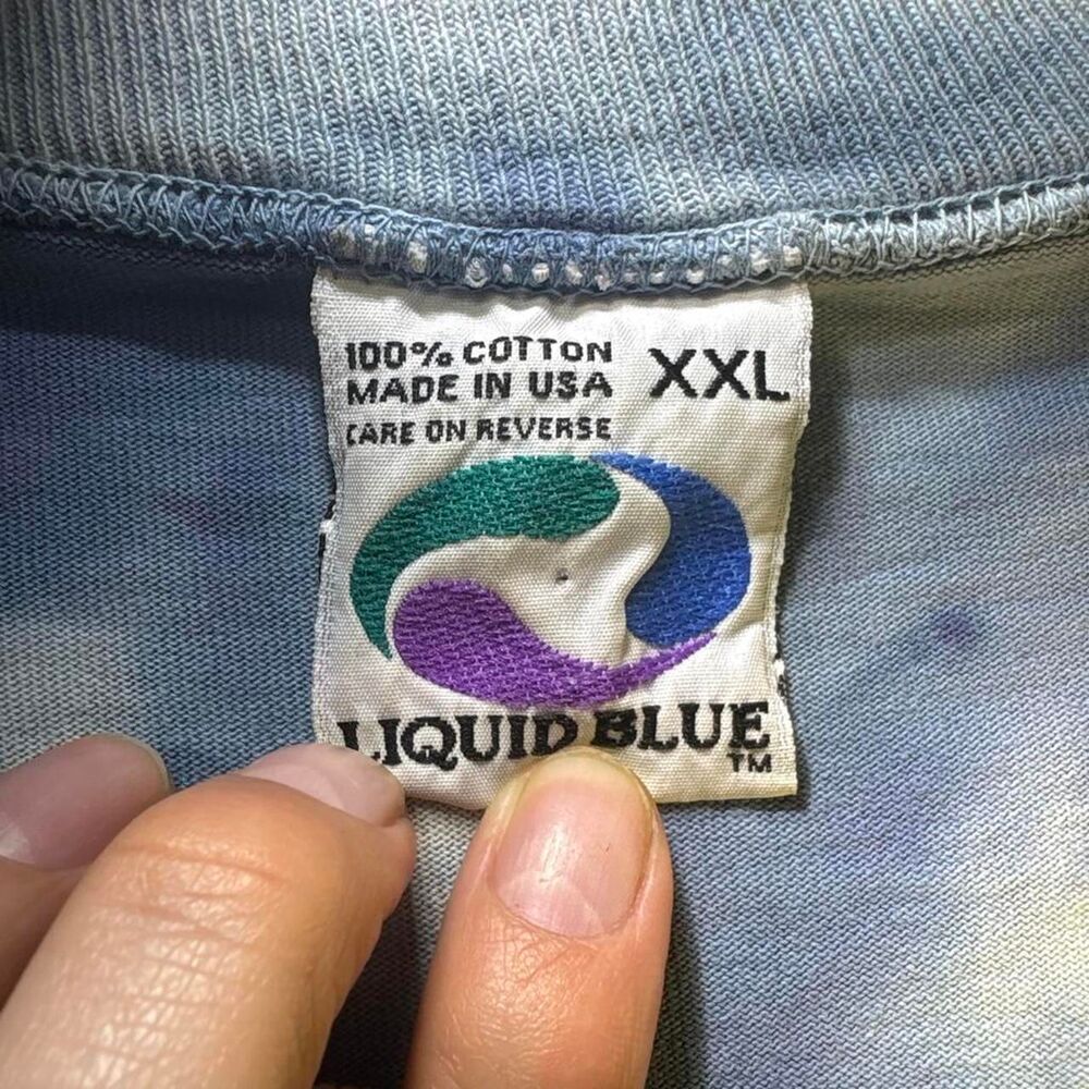 Liquid-blue Men's multi T-shirt - Picture 2 of 8